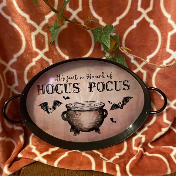 HALLOWEEN Tin Tray Decor - Picture 1 of 3